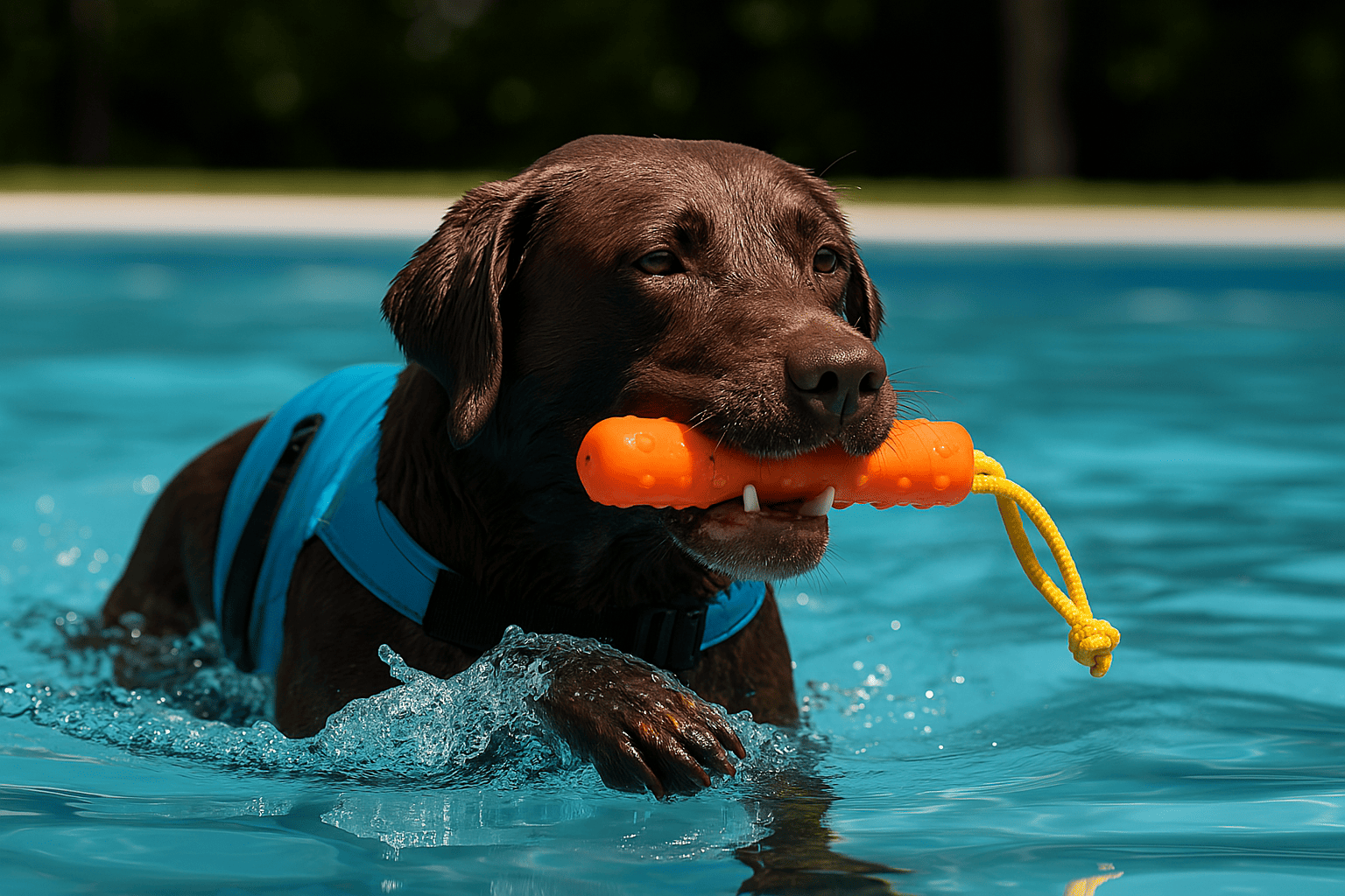 Como Ensinar Seu Cachorro a Nadar Para Competir em Provas Aquáticas de Verão com Técnicas Específicas